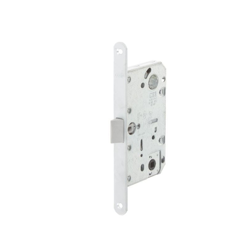 Serratura infilare legno agb serrature 1102 mediana e50 bagno cromo