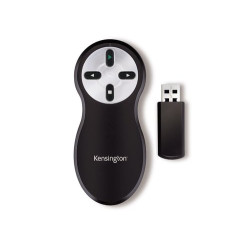 Presenter kensington wireless usb nero/cromo [k33373eu]