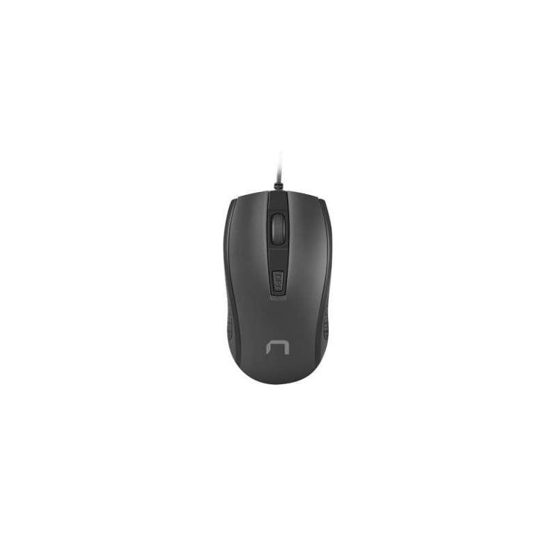 Mouse natec hoopoe 2 1600 dpi ottico nero [umnatrpd0000020]