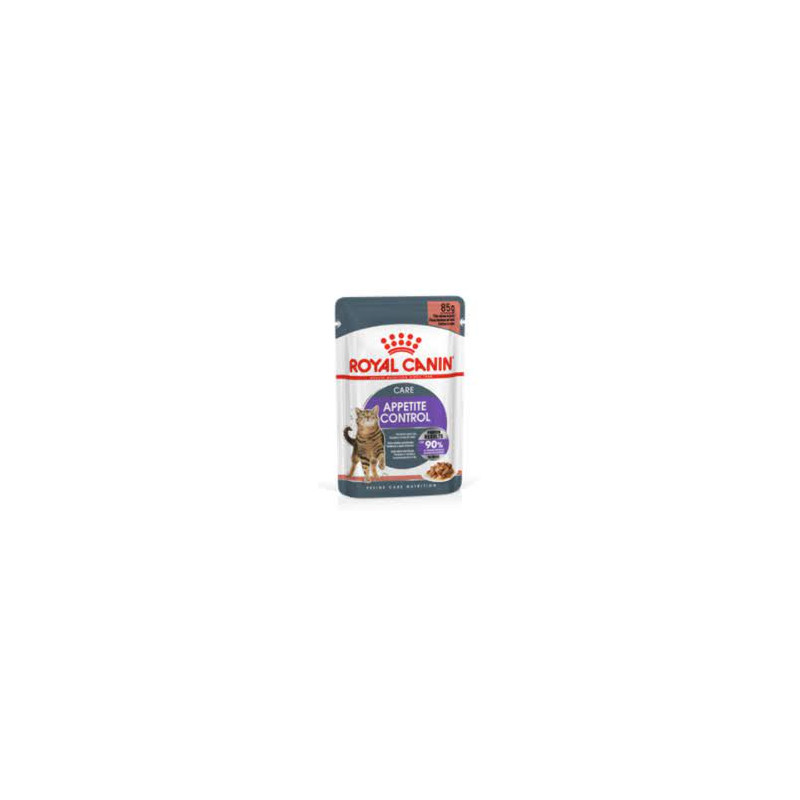 Mangime royal canin fcn appetite control care salsa per gatti 12x85g