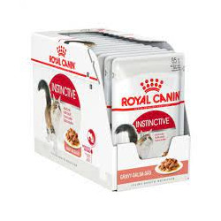 Mangime royal canin instinctive cibo in salsa per gatti 12x85g