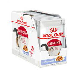 Mangime royal canin instinctive bustine in gelatina per gatti 12x85g