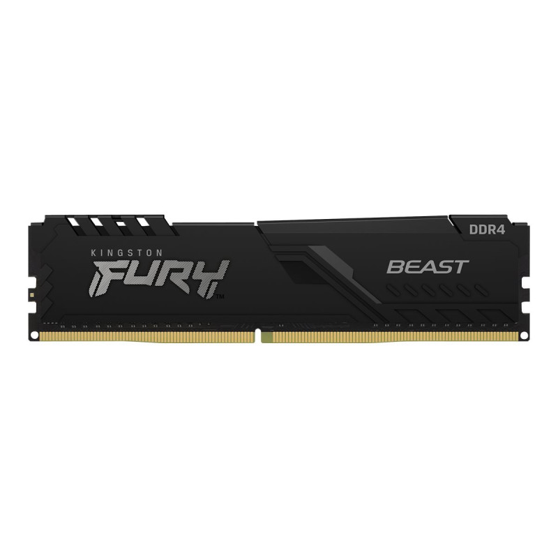 Ram dimm ddr4 16gb kingston fury beast 1x16gb 3600mhz cl18 nero [kf436c18bb/16]