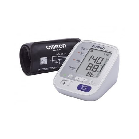 Misuratore di pressione omron m3 confort bianco [49906a]