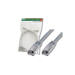 Patch cable digitus rj45 sf/utp cat5e 0,50m gray [dk-1531-005]