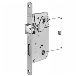 Serratura infilare agb per porte [b01005.50.22]