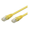 Patch cavo rj45 u/utp cat5e 0,50m yellow [--]