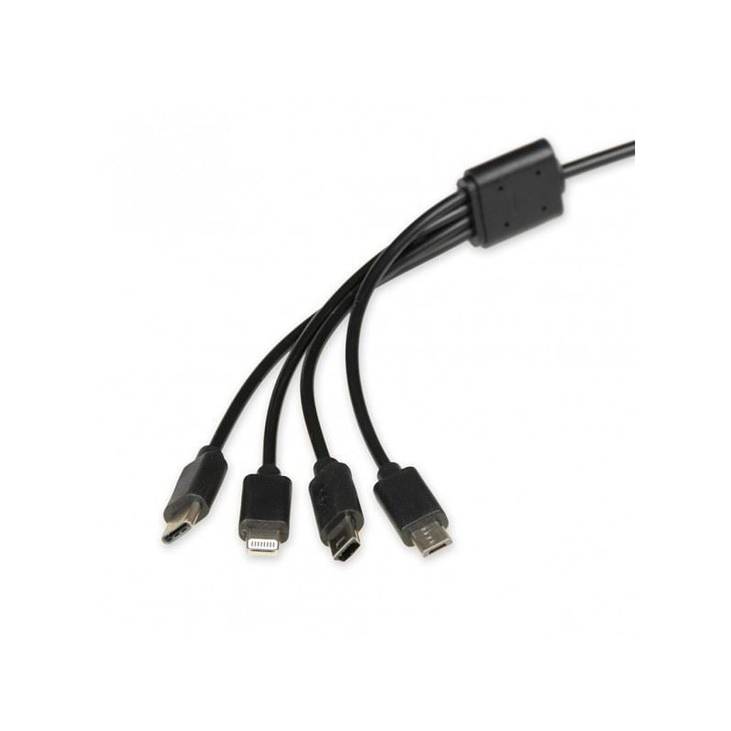 Cavo usb i-box 4in1 universale ikum4w1 [ikum4w1clr]