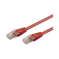 Patch cavo rj45 u/utp cat5e 0,50m red