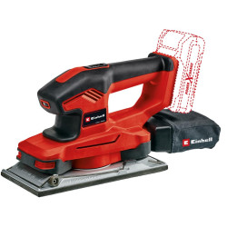 Smerigliatrice oscillante einhell te-os 18/230 a batteria nero/rosso