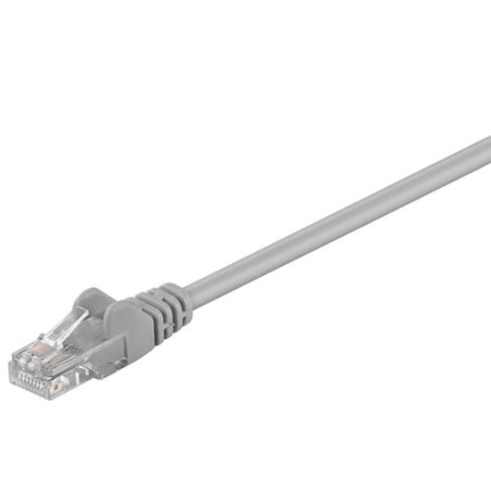 Patch cable rj45 u/utp cat5e 1,00m gray [ak-1512-010]