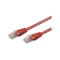 Patch cavo rj45 u/utp cat5e 1,00m red
