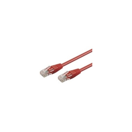 Patch cavo rj45 u/utp cat5e 1,00m red