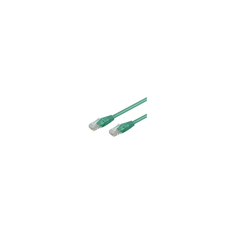 Patch cavo rj45 u/utp cat5e 2,00m green [--]