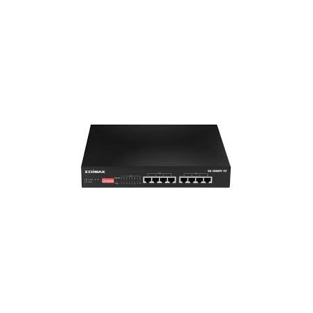 Switch edimax gestito l2 gigabit ethernet 10/100/1000 [gs-1008pl
