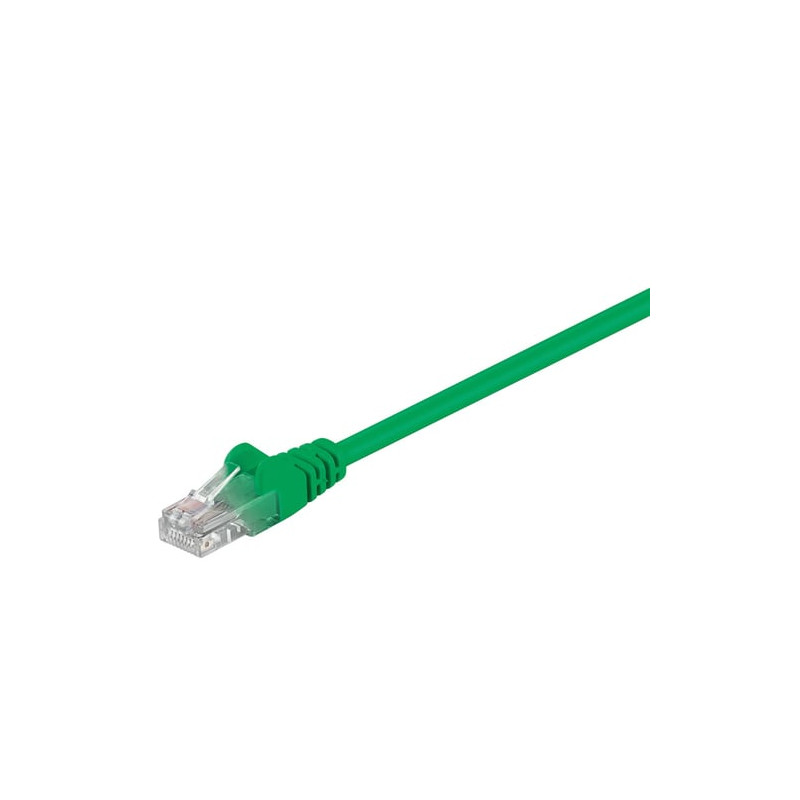 Patch cavo rj45 u/utp cat5e 3,00m green