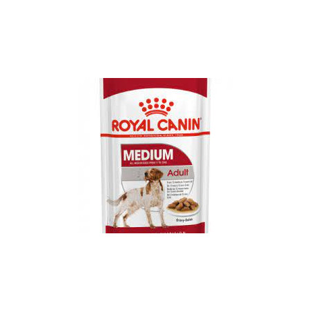 Cibo umido per cani royal canin adulto medio 140 x 10g