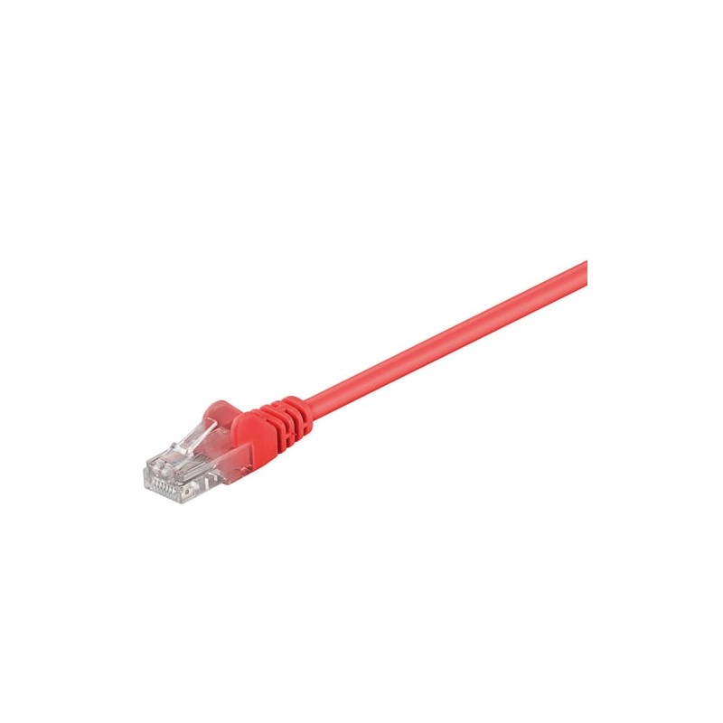 Patch cavo rj45 u/utp cat5e 3,00m red