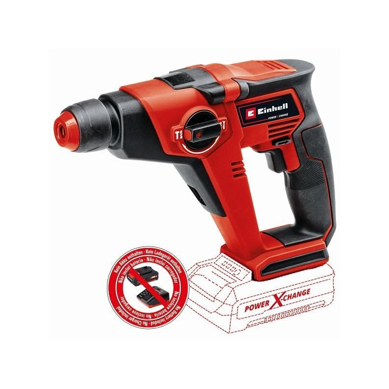 Trapano avvitatore a batteria einhell te-hd 18/12 li-solo