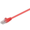 Patch cavo rj45 u/utp cat5e 5,00m red