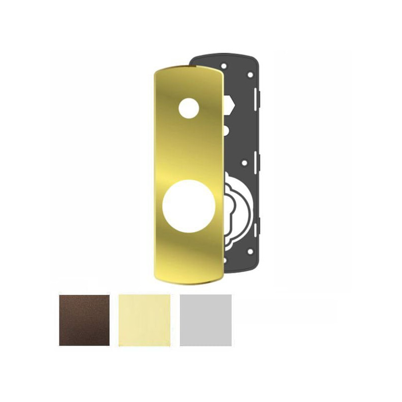 Mostrina esterna gripstop disec 70x210mm argento [ki3465p-f6]