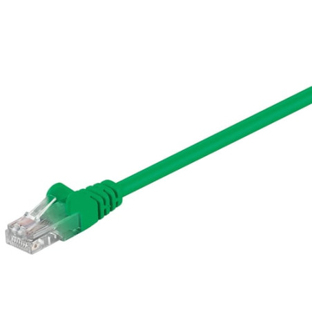 Patch cavo rj45 u/utp cat5e 10,00m green