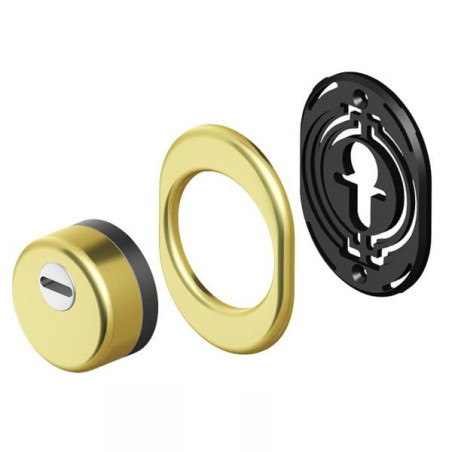 Protettore basic disec 38mm cromo satinato [bd16d1p-at]