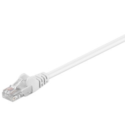 Patch cavo rj45 u/utp cat5e 10,00m white [---]