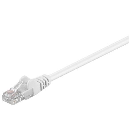 Patch cavo rj45 u/utp cat5e 10,00m white [---]
