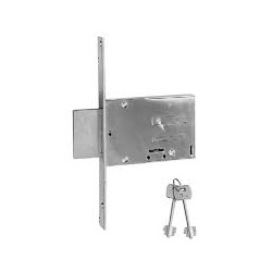 Serratura iseo per inferriata e porta in ferro chiusura laterale