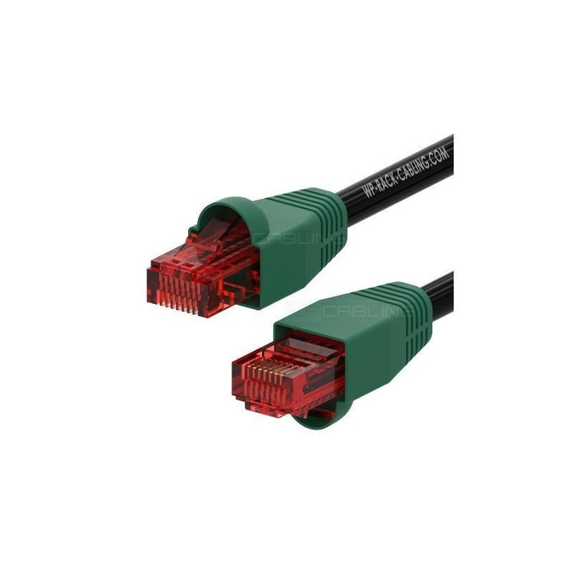 Cavo di rete proxtend u/utp cat.6 30m nero [wpc-pat-6u300bl-o]