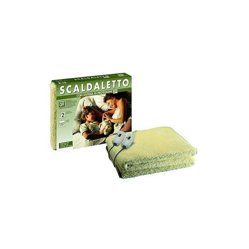 Scaldaletto imetec sgr peluche 50 lana matrimoniale