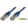 Patch cable rj45 sf/utp cat5e 1,00m blue [---]