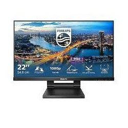 Monitor led 22" philips 222b1tc full hd 1920x1080p 4ms classe