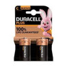 Pile duracell plus torcia alkaline 1.5 v 2 pz [mn1400]