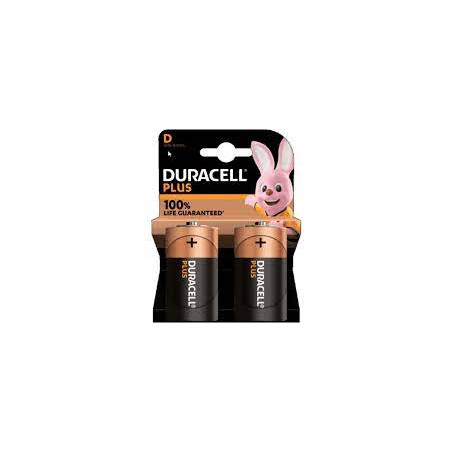 Pile duracell plus d torcia 1.5 v 2 pz [mn1300]