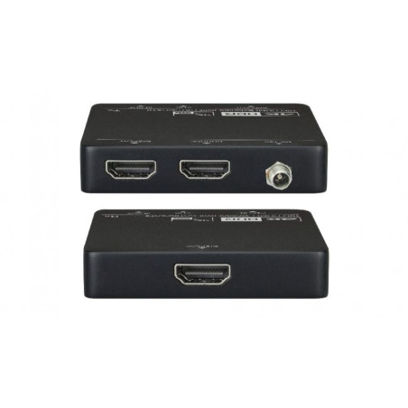 Extender hdmi level one cat.5/6 1080p 50 m nero [hve-9006]
