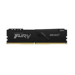Ram dimm ddr4 16gb kingston technology fury beast 3200mhz cl16 nero