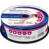 Disco mediarange cd-r 700mb 80min 12x audio stampabili 25 pezzi