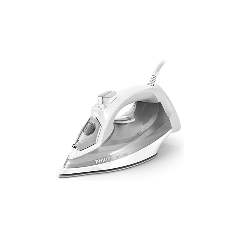 Ferro da stiro philips steamglide plus piastra 2400w grigio/bianco
