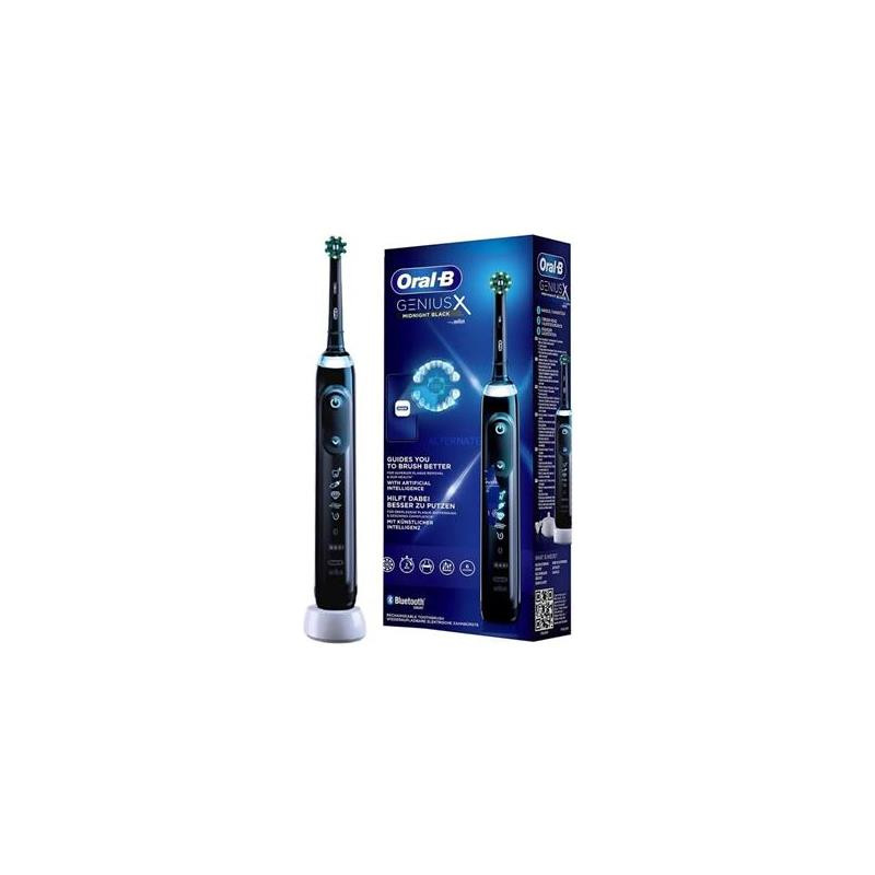 Spazzolino elettrico oral-b genius x midnight nero [4210201396888]