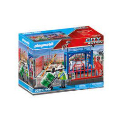 Playmobil city action - magazzino merci 65pz [70773]