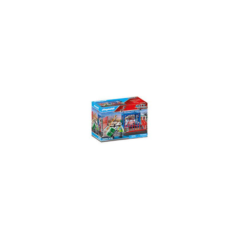 Playmobil city action - magazzino merci 65pz [70773]