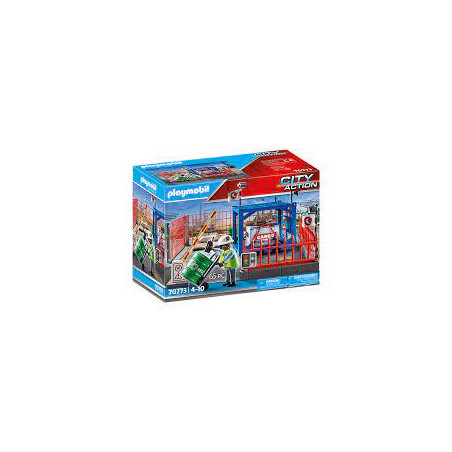 Playmobil city action - magazzino merci 65pz [70773]