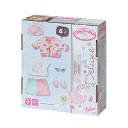 Set vestiti per bambola zapf creation baby annabell deluxe primavera