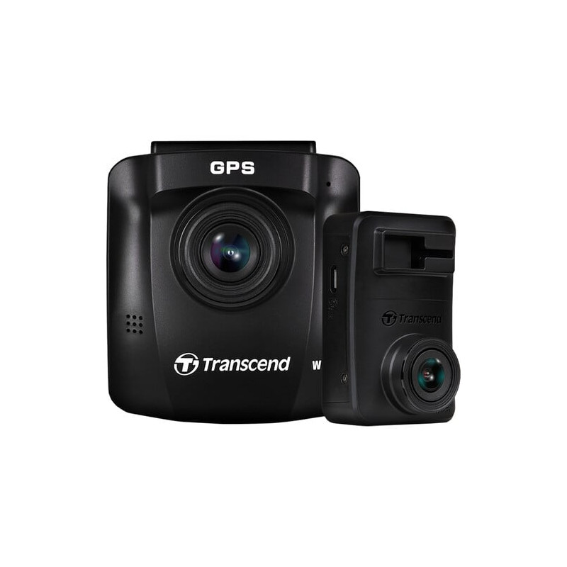 Dashcam transcend drivepro 620 per auto 2x 32gb microsdhx 1080p nero