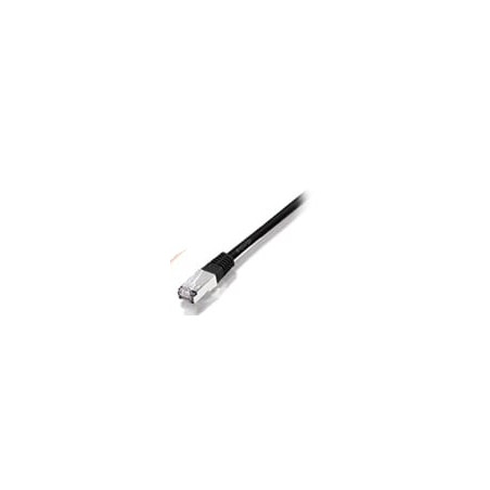 Patch cable equip rj45 s/ftp cat6 7,50m blackz hf [605595]