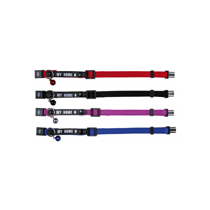Collare trixie my home tx-4180 per gatti con supporto in nylon