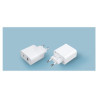 Alimentatore da muro xiaomi mi 33w tipo-a + tipo-c bianco