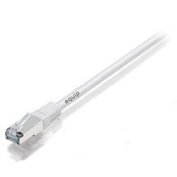 Patch cable equip rj45 s/ftp cat6 0,25m white pimf hf (sstp) [605513]